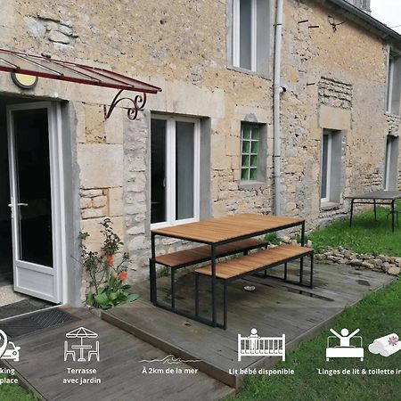 Maison Renovee En Pierres Sejour Spacieux Avec Jardin Et Terrasse Amenagee Pres Omaha Beach & Bayeux A 5Mn De La Mer Tous Commerces Commes Buitenkant foto